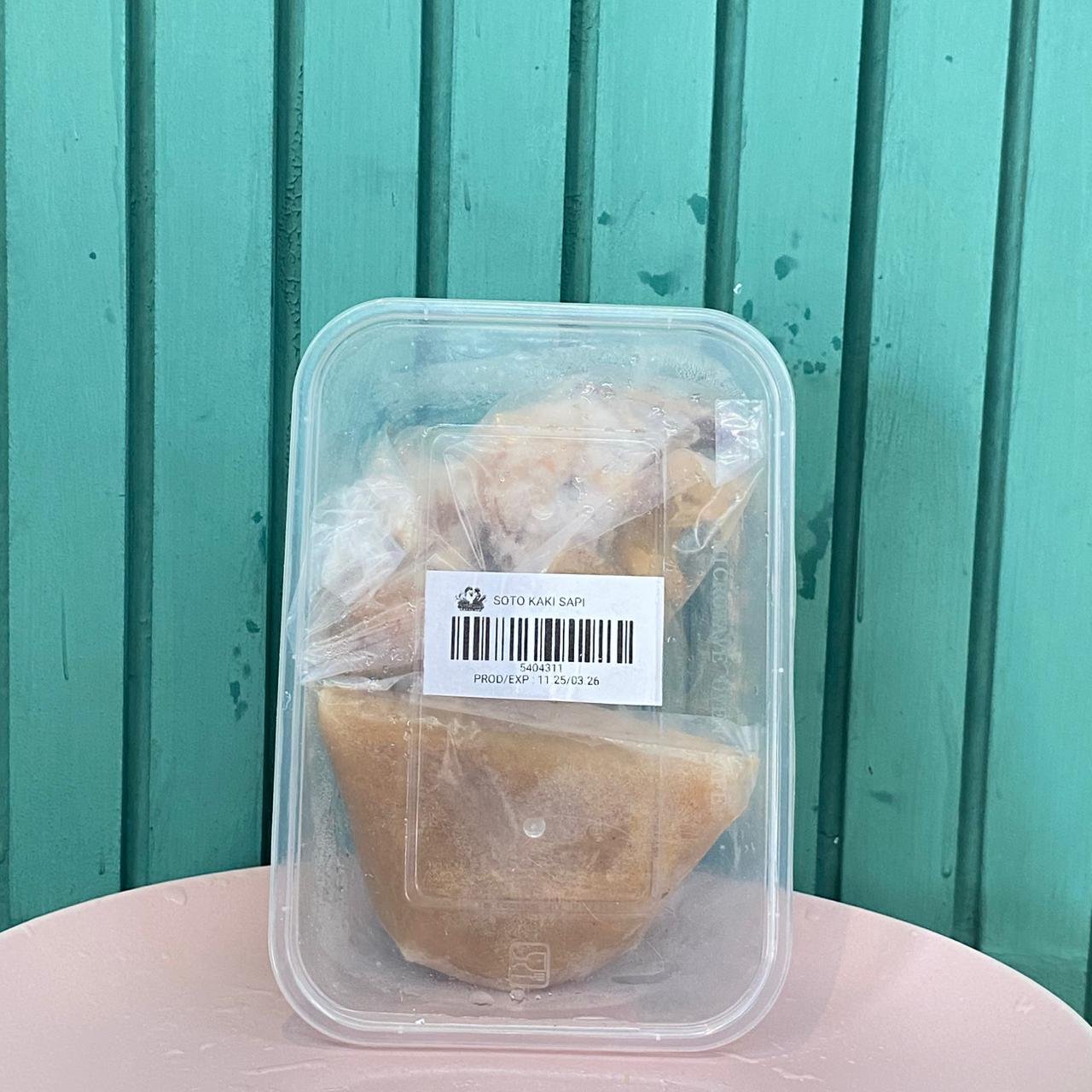 SOTO KAKI SAPI 200GR + KUAH