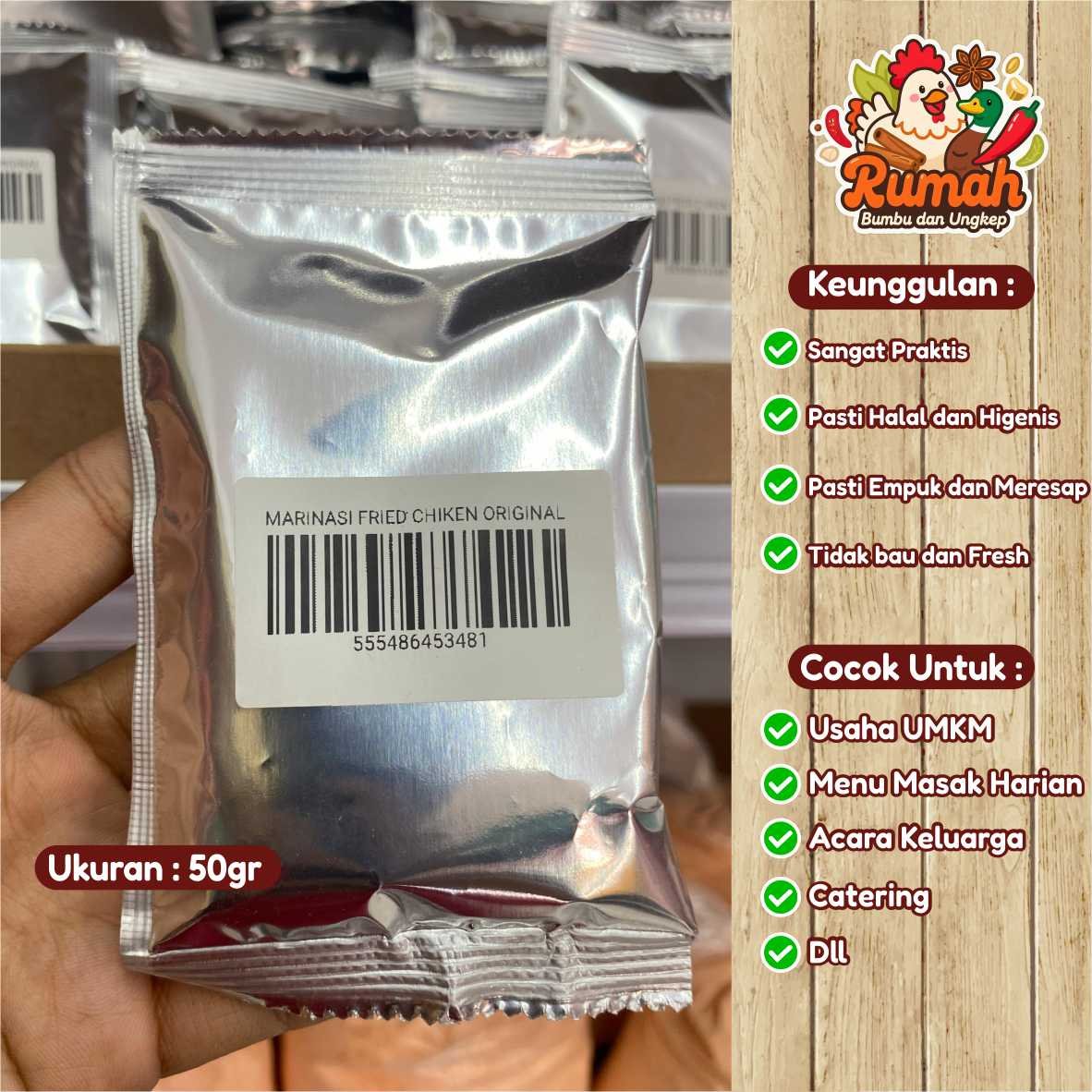 BUMBU MARINASI AYAM FRIED CHICKEN/KATSU ORIGINAL