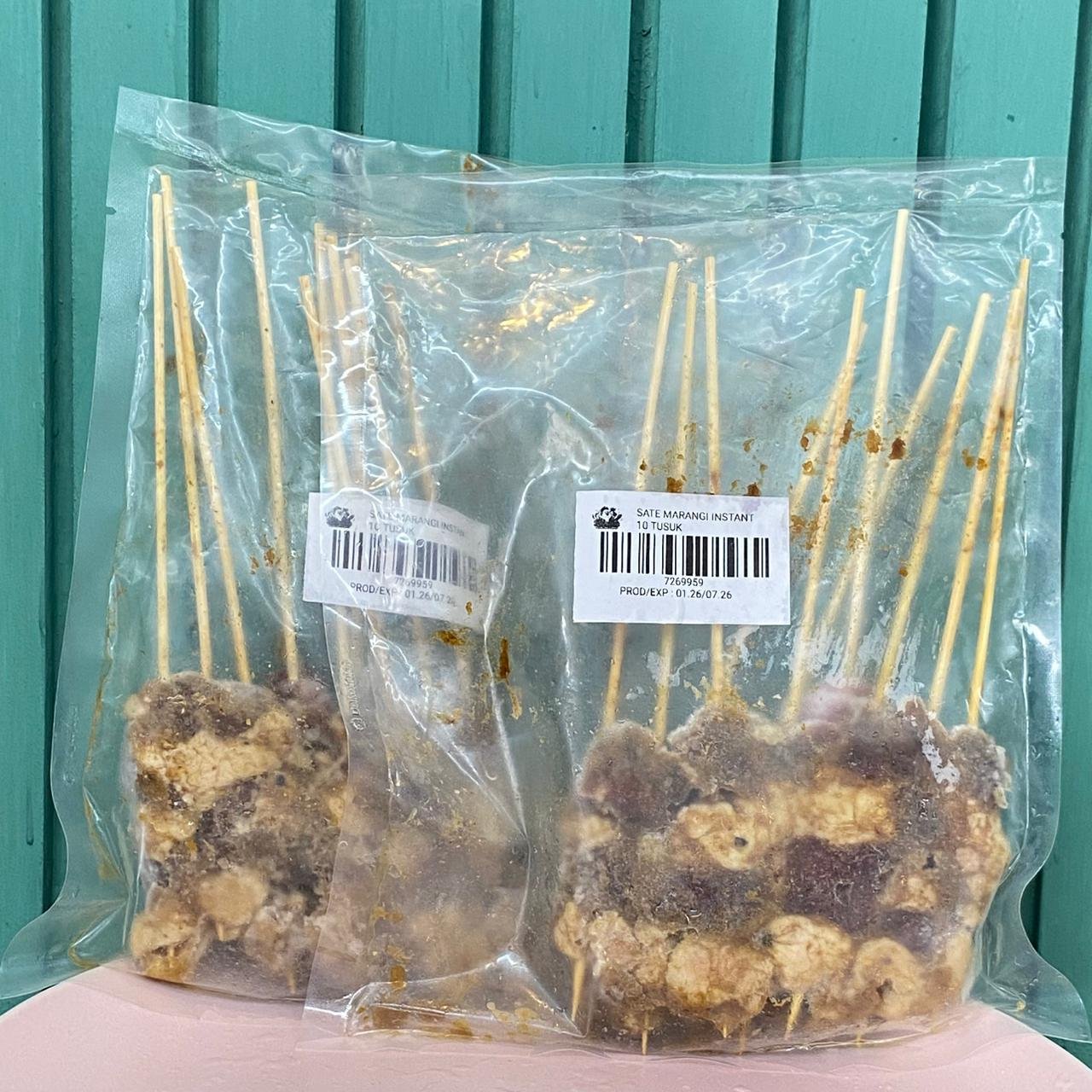 SATE MARANGGI ISI 10 TUSUK + LEMAK